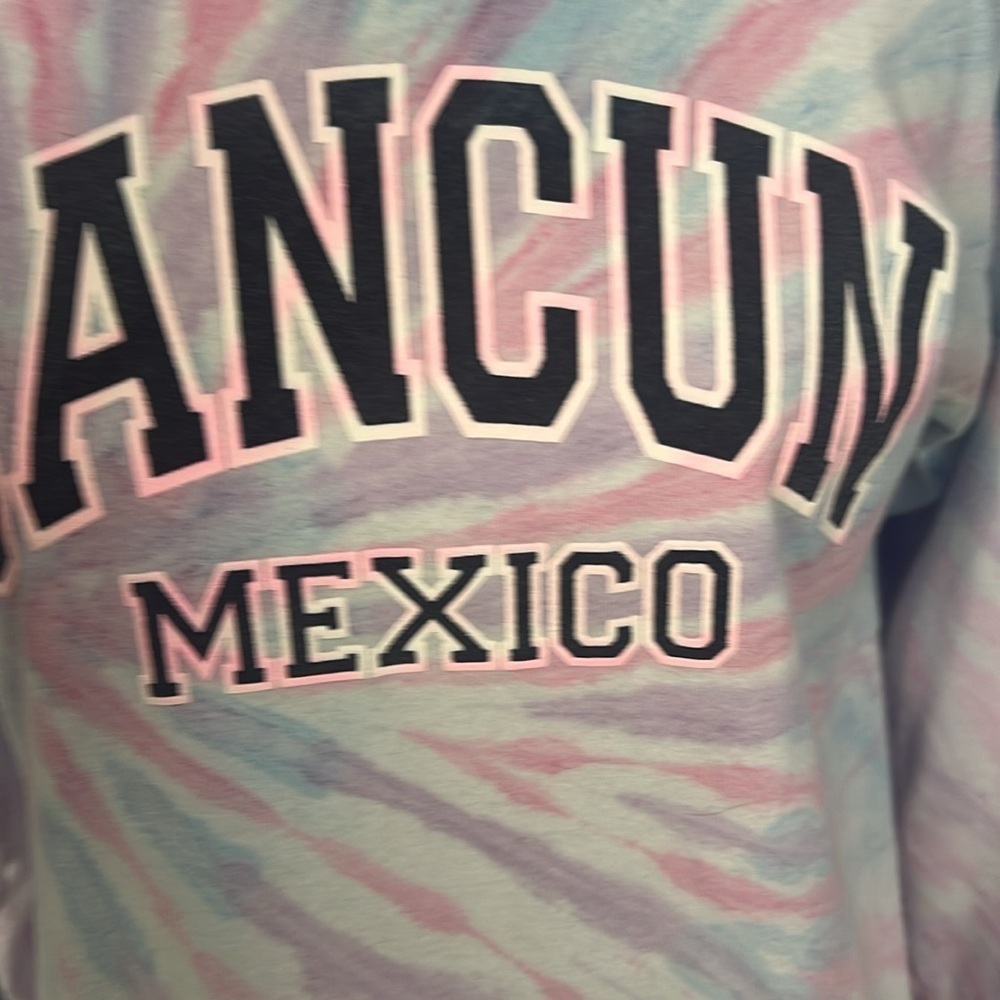 Tie Dye Long Sleeve Hoodie - Picture 2 of 5